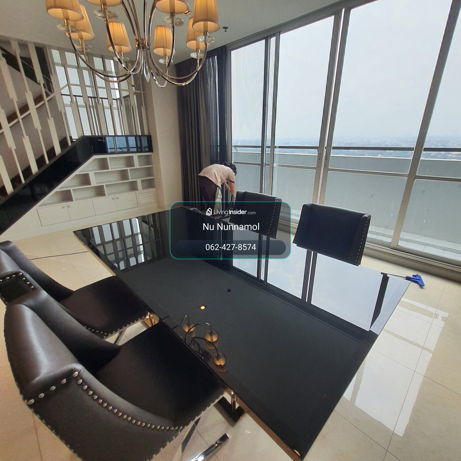 The Four Wings Residence Srinakarin 3 ห้องนอน 4 ห้องน้ำ Penthouse Duplex 2 ชั้น 26 – รูปที่ 2