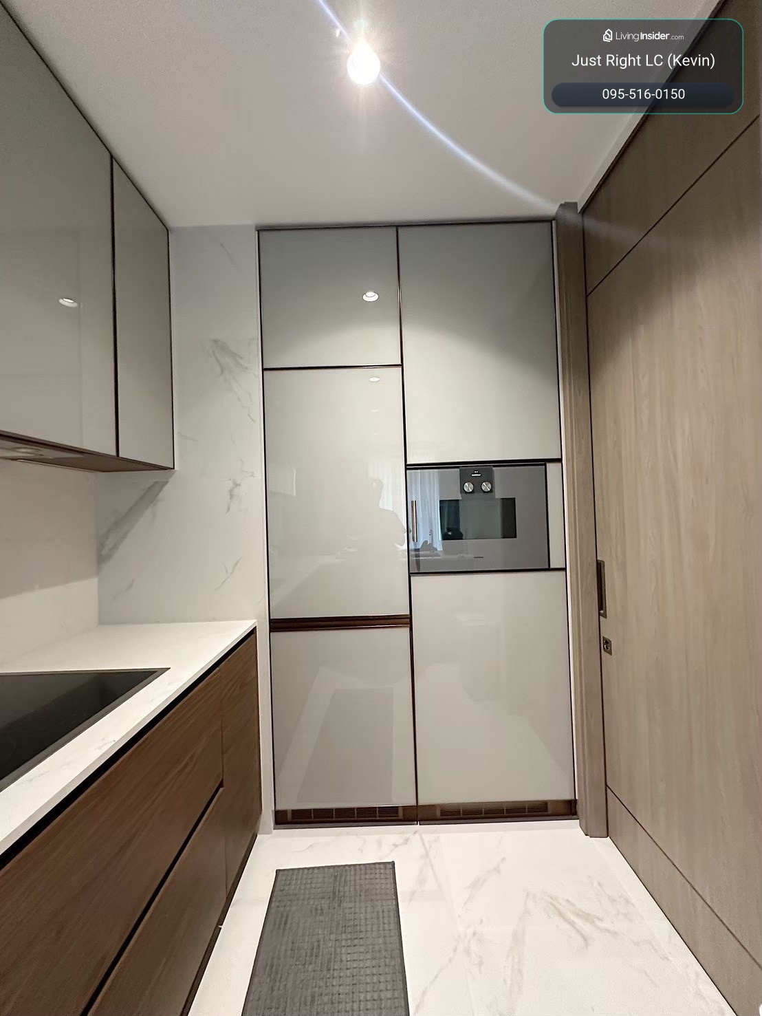 For rent: The Estelle Phrom Phong, 2 bedrooms, 2 bathrooms, 93.18 sq m, fully furnished, complete electrical appliances, rent only 120,000 baht/month, 1 year contract only. – รูปที่ 3