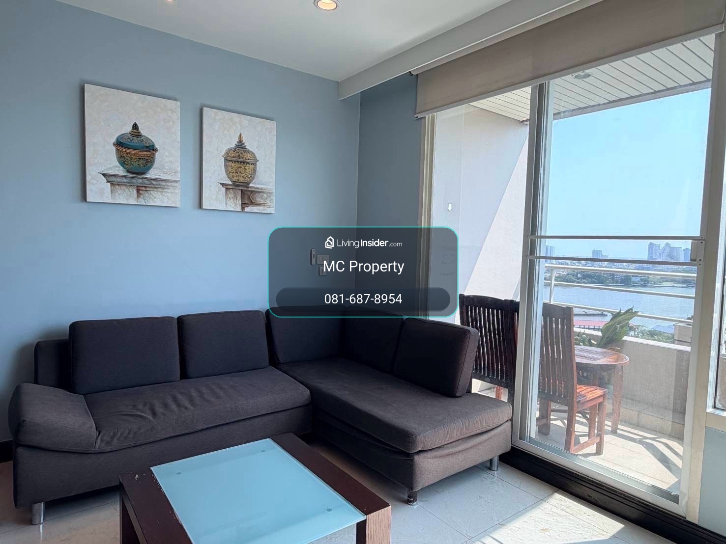 Watermark Chaophya River 2 bedroom 2 bathrooms 95 sqm for rent only 38,000 please contact 0816878954 – รูปที่ 2