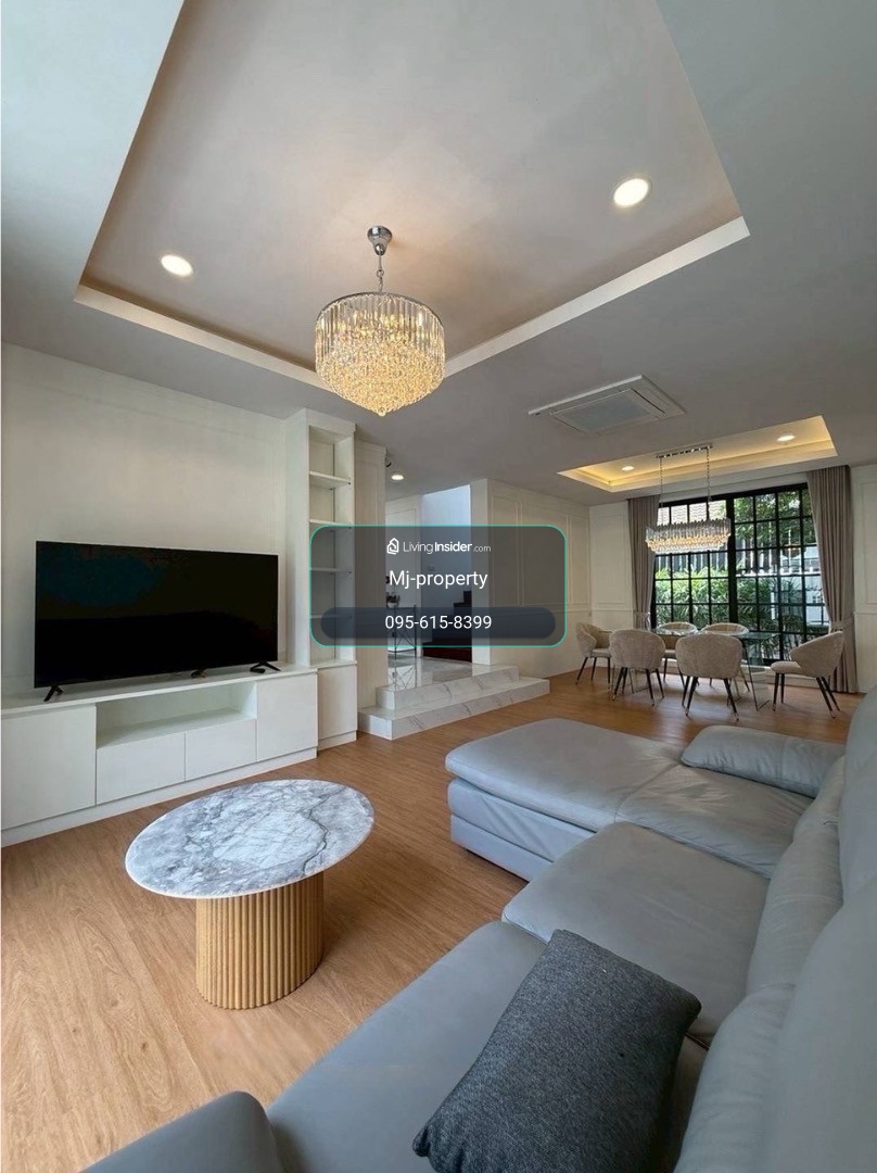 📌4-storey townhome for rent, Ekkamai location, newly renovated, ready to move in. – รูปที่ 2