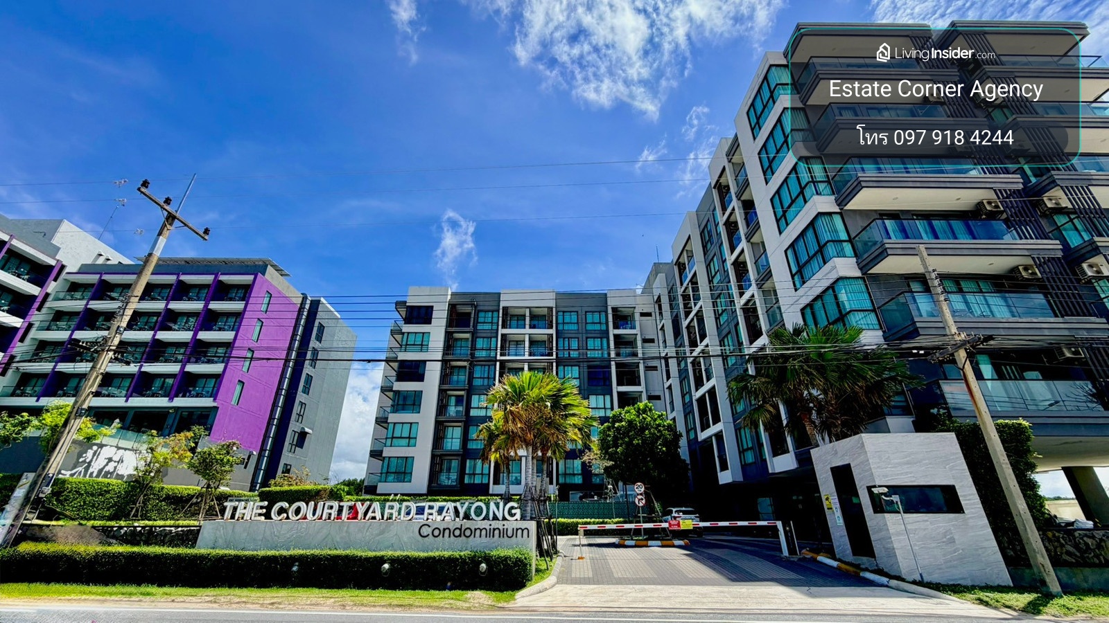 95182 - Beachfront Condo for SALE!! The Courtyard Rayong ห้องหัวมุม ตกแต่งพร้อมอยู่ – รูปที่ 2