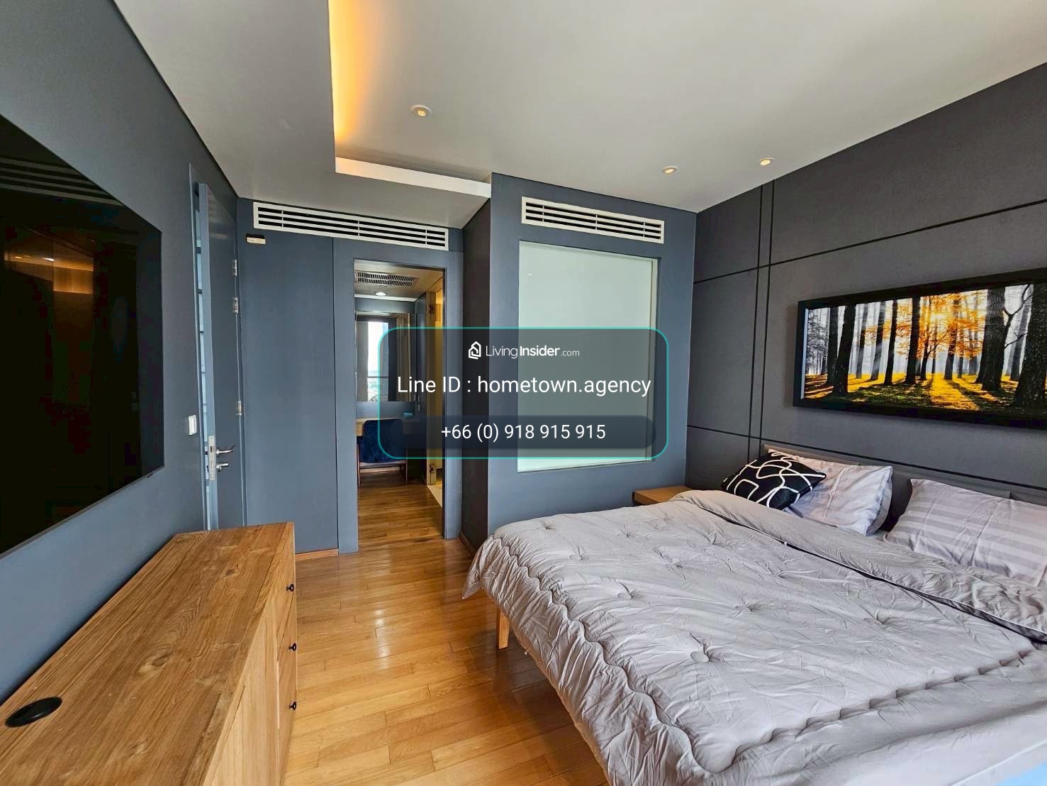 One Bed ให้เช่า ที่ Aequa Sukhumvit 49 ห้องกว้าง 52 ตร.ม. วิวสวย ใกล้ BTS ทองหล่อ – รูปที่ 3