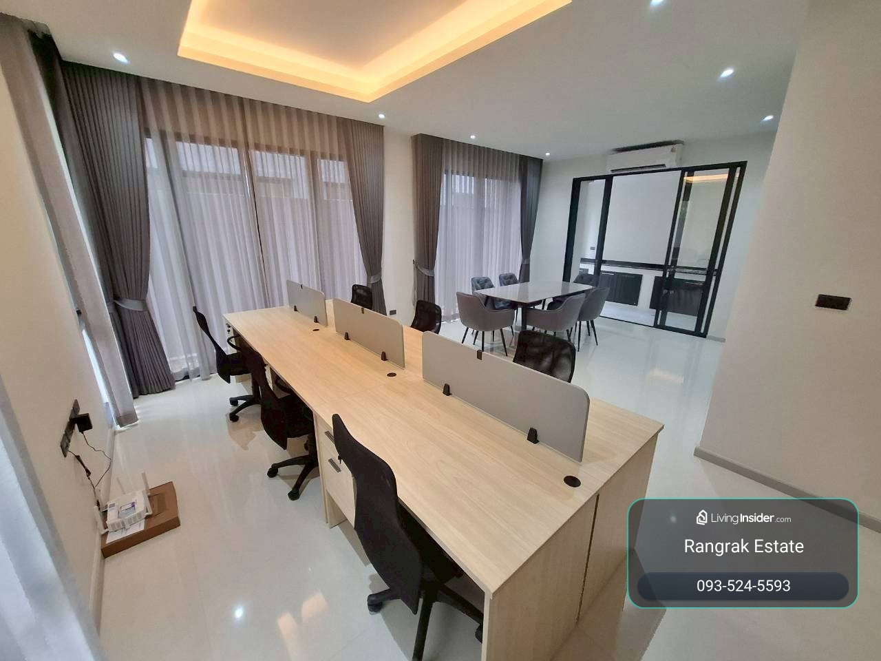 💥CP-11621💥ให้เช่า บ้านเดี่ยว 3 ชั้น โครงการ ฟีล ทาวน์ ลาดพร้าว 101 👉แอดไลน์ @accessliving – รูปที่ 3