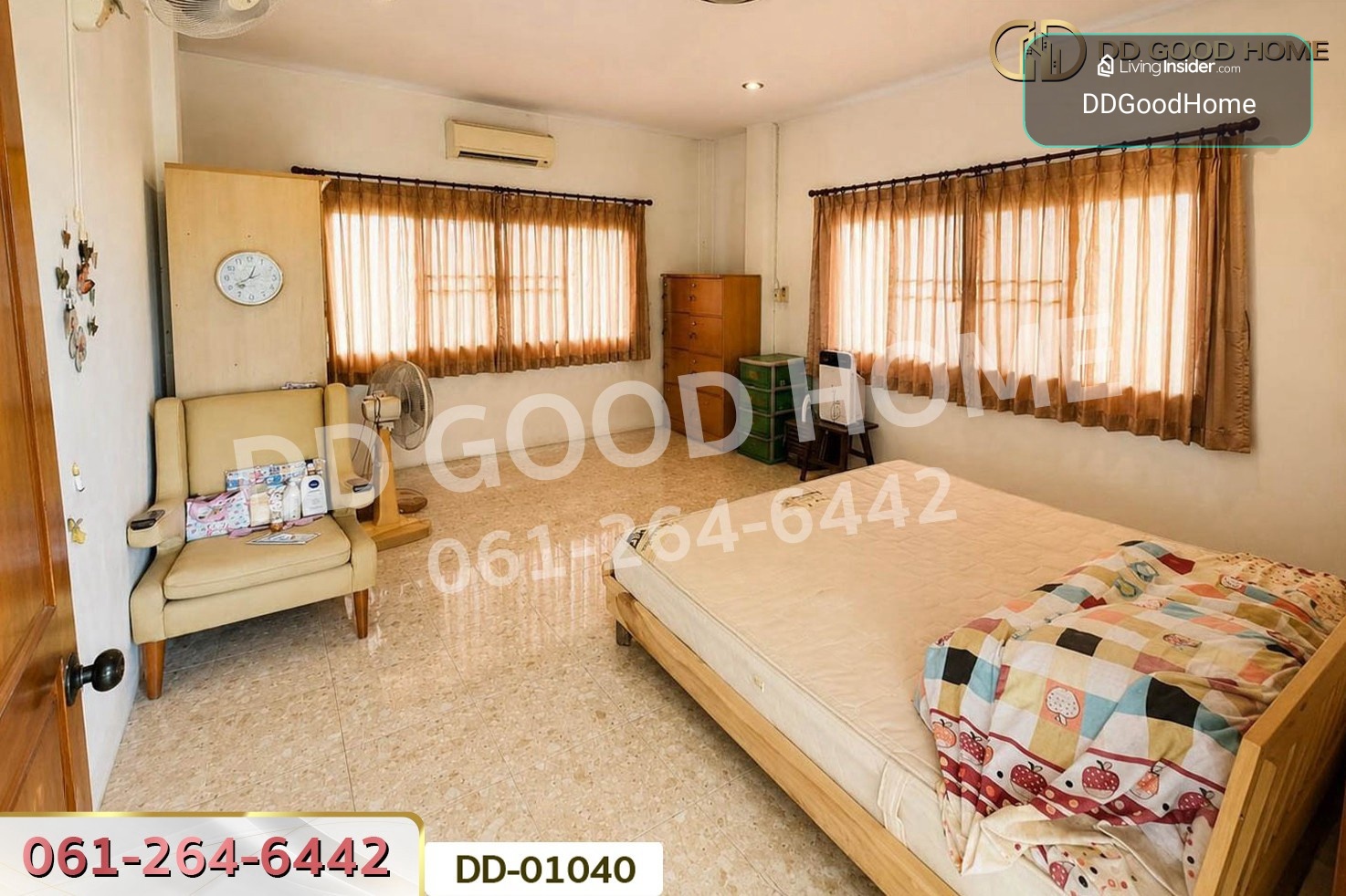 บ้านเดี่ยว สวรรคโลก สุโขทัย ใกล้โกลบอลเฮ้าส์ สาขาสวรรคโลก DD-01040 – รูปที่ 4