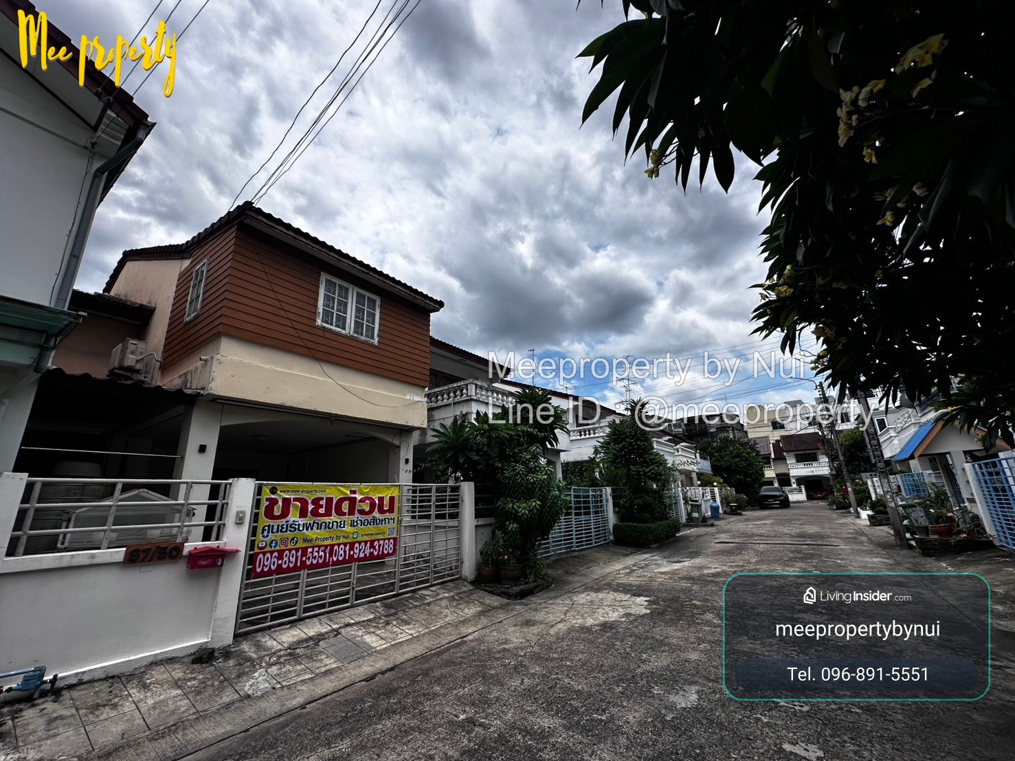 #ขายทาวน์โฮม 2 ชั้น  พื้นที่ 23 ตร.ว. 3 ห้องนอน 2 ห้องน้ำ ย่านประชาชื่น หลังเดียวในโครงการ มบ.เกร็ดแก้ว 4 ตรงข้ามตลาดบ่องมาร์เช่ ประชาชื่น   ซอย 2 แยก 3  ME-291 – รูปที่ 3