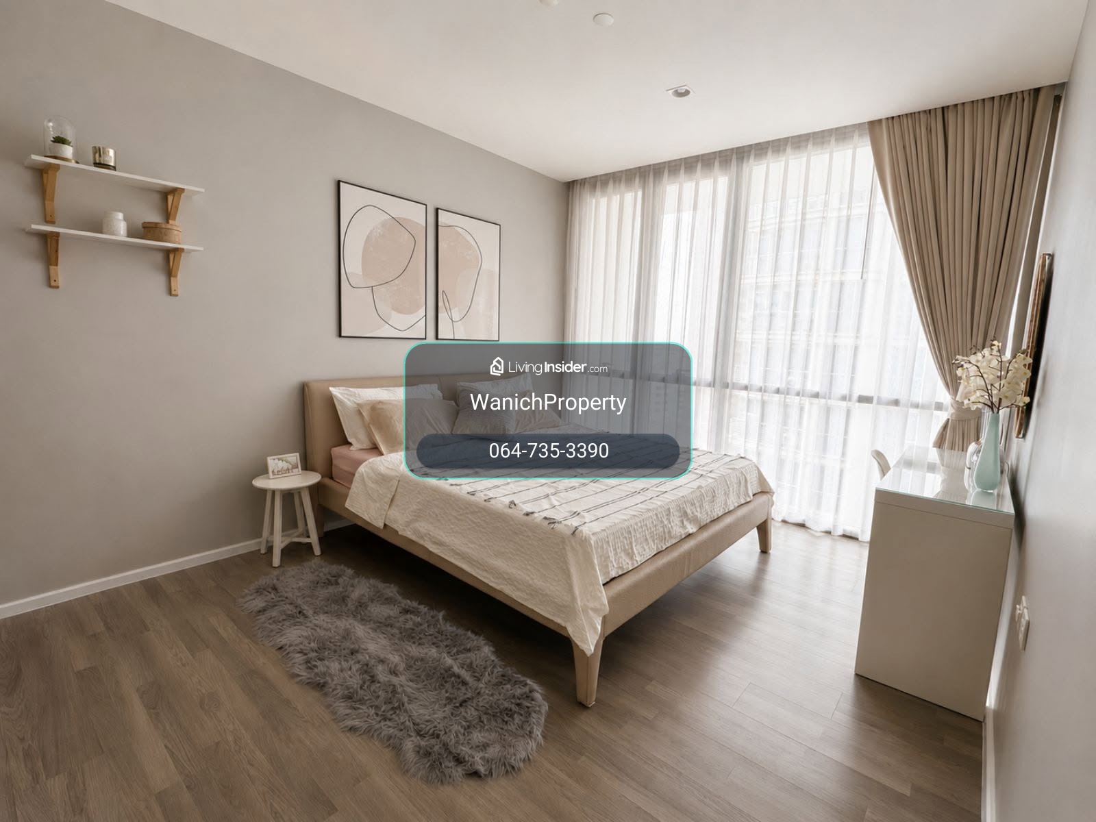 ✨Cozy & Spacious 80 sqm 🔥The Room sukhumvit 69 🚄100m to BTS Phrakhanong – รูปที่ 4