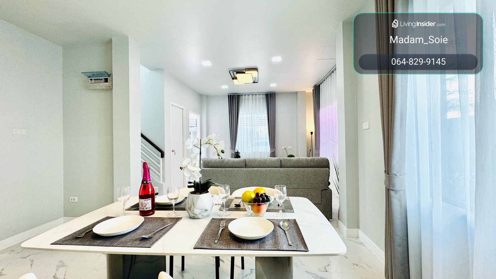 ✨บ้านแฝดโนเวทใหม่ สไตล์โมเดิร์น บ้านฟ้าปิยรมย์ คลอง 6 สุดคุ้ม✨ – รูปที่ 4