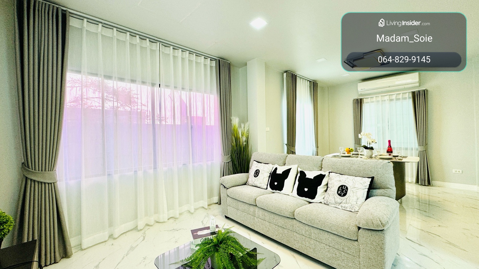 ✨บ้านแฝดโนเวทใหม่ สไตล์โมเดิร์น บ้านฟ้าปิยรมย์ คลอง 6 สุดคุ้ม✨ – รูปที่ 2