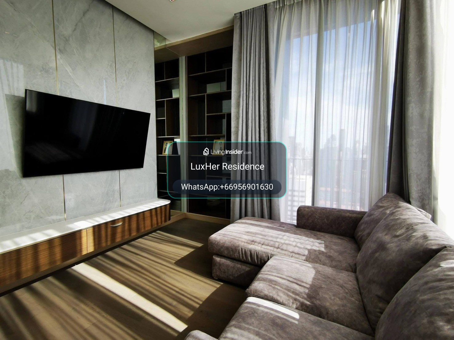 🏙️ 28 Chidlom l Panoramic view ✨ ห้องมุม วิวกระจกโค้ง  – รูปที่ 4