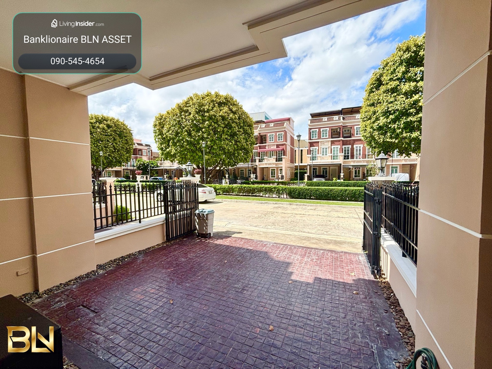 🏡 Luxurious 4-story townhouse, corner plot for rent | Garden Square Sukhumvit 77✨ decorated in model home style | next to Bangkok Prep International School – รูปที่ 4