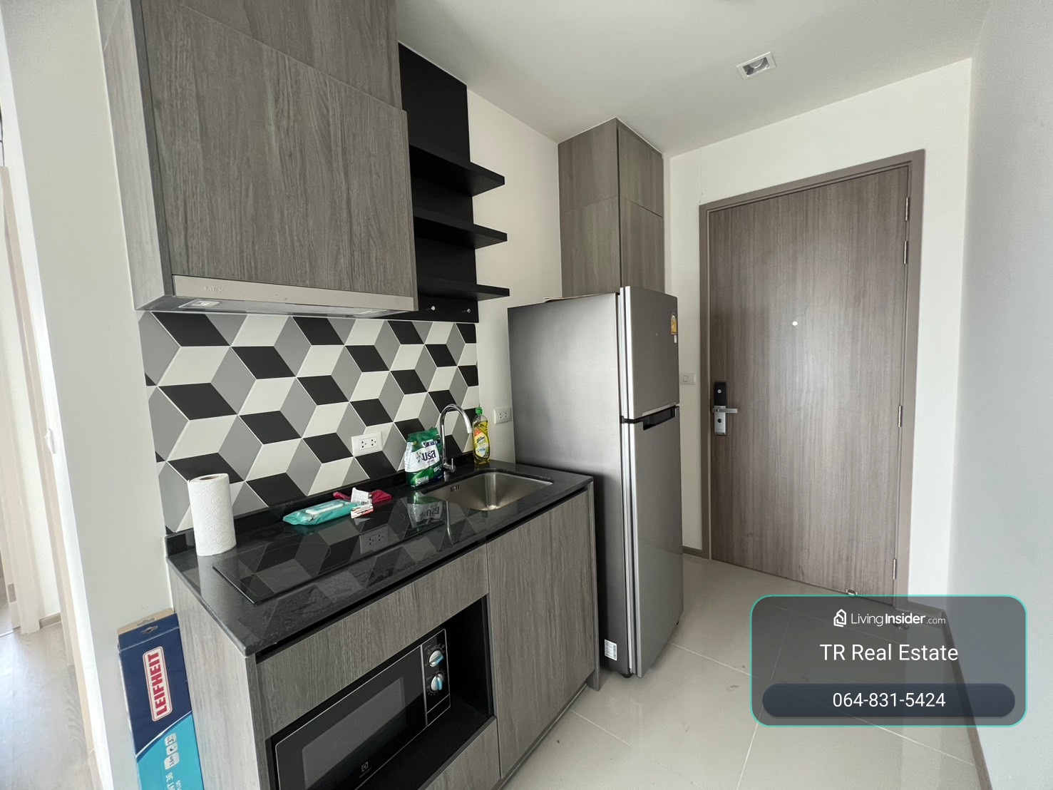🏡 Condo for Rent – The Base Phetchaburi – Thonglor (เดอะ เบส เพชรบุรี – ทองหล่อ) | 1 Bed | 41 sqm | Floor 25 | 🚐 Shuttle Bus to MRT Phetchaburi | 💰23,000 THB/month | LINE: @500vvzzy | Ref: TR0147 – รูปที่ 4