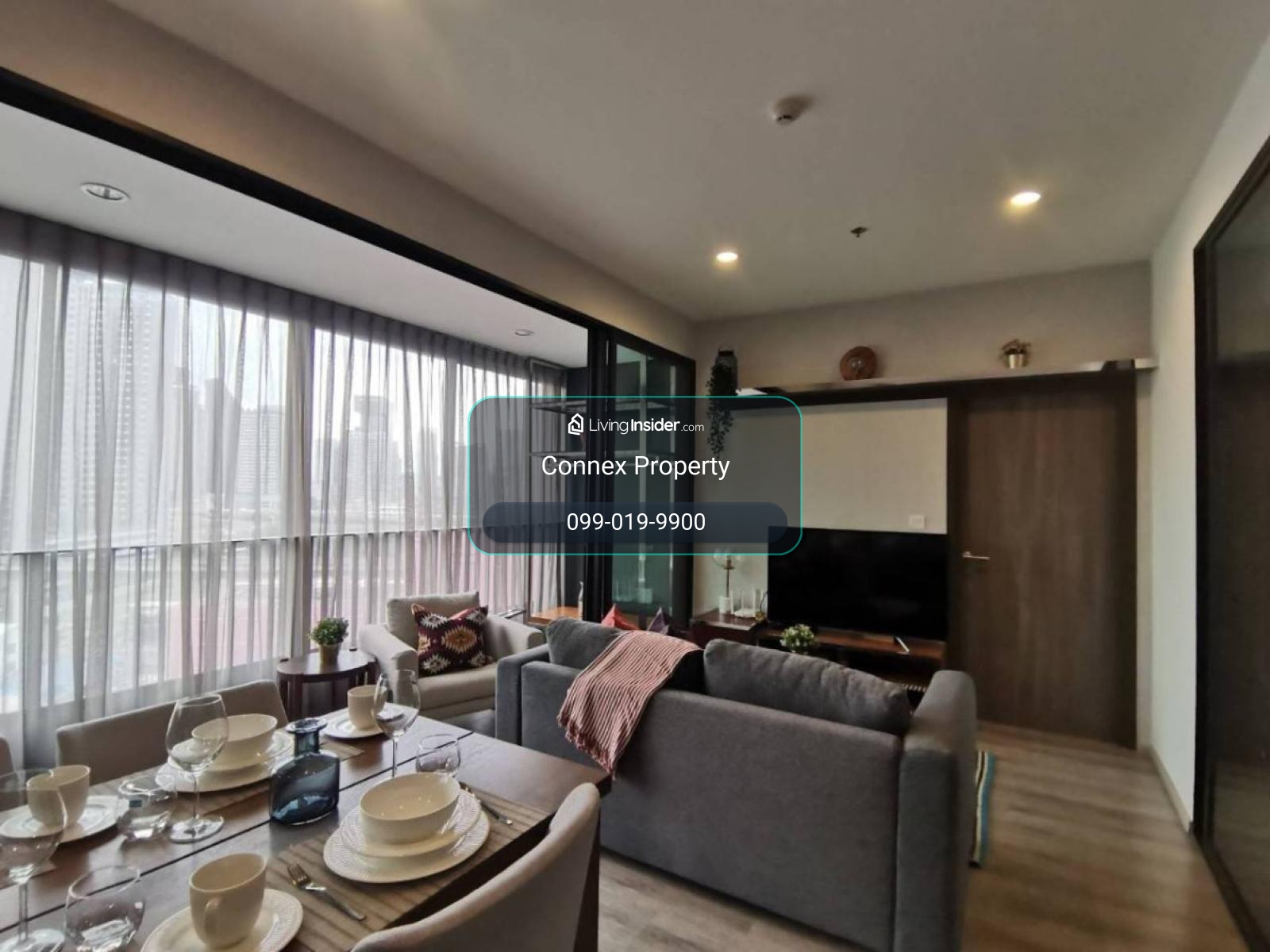 For Rent Condo , Ideo Mobi Asoke , MRT-Phetchaburi , Bang Kapi , Huai Khwang , Bangkok , CX-146030 – รูปที่ 2