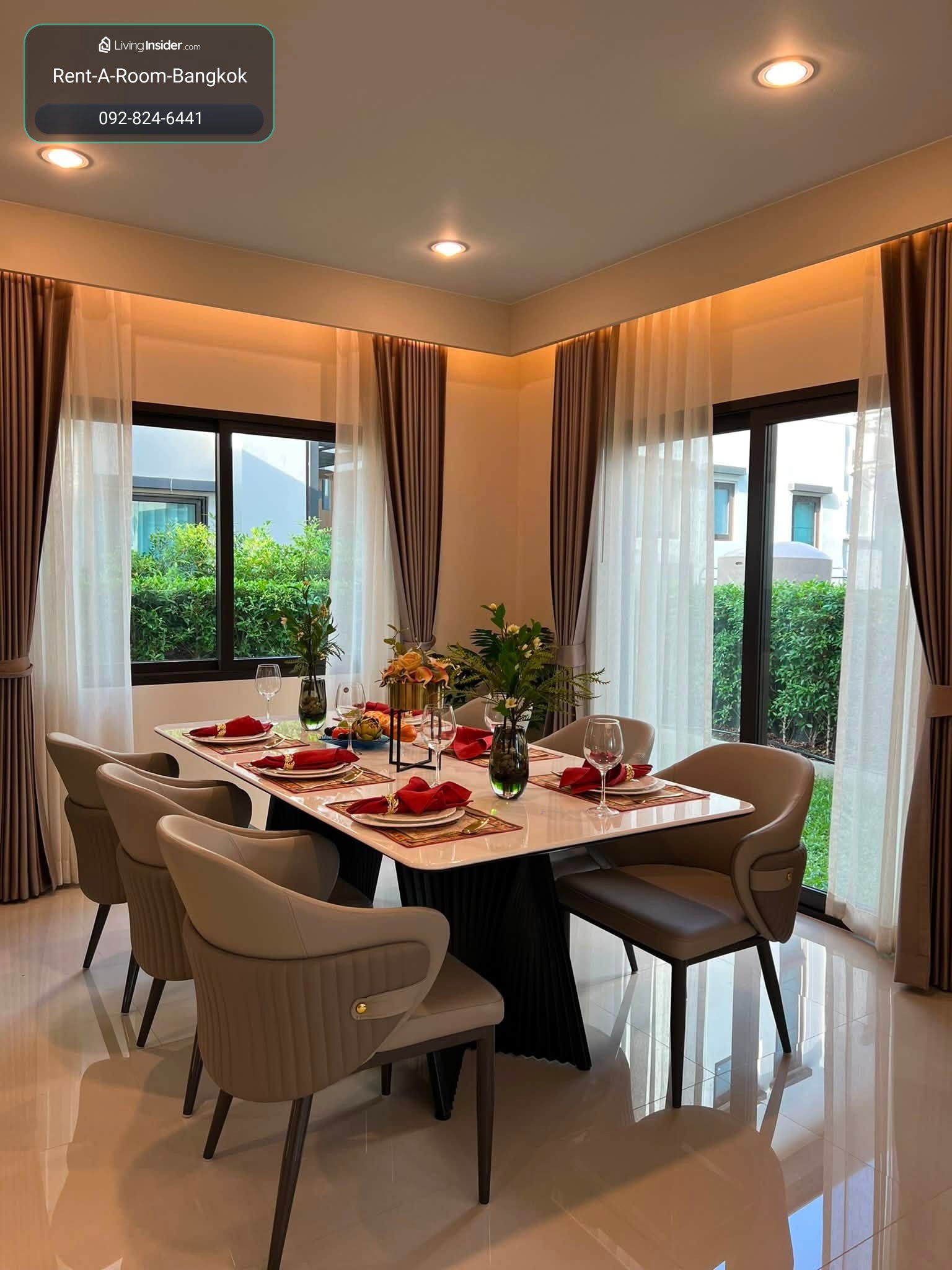H260151 Vivaldi bangna, brand new house, 4 bed fully furnished, 135,000/month – รูปที่ 3
