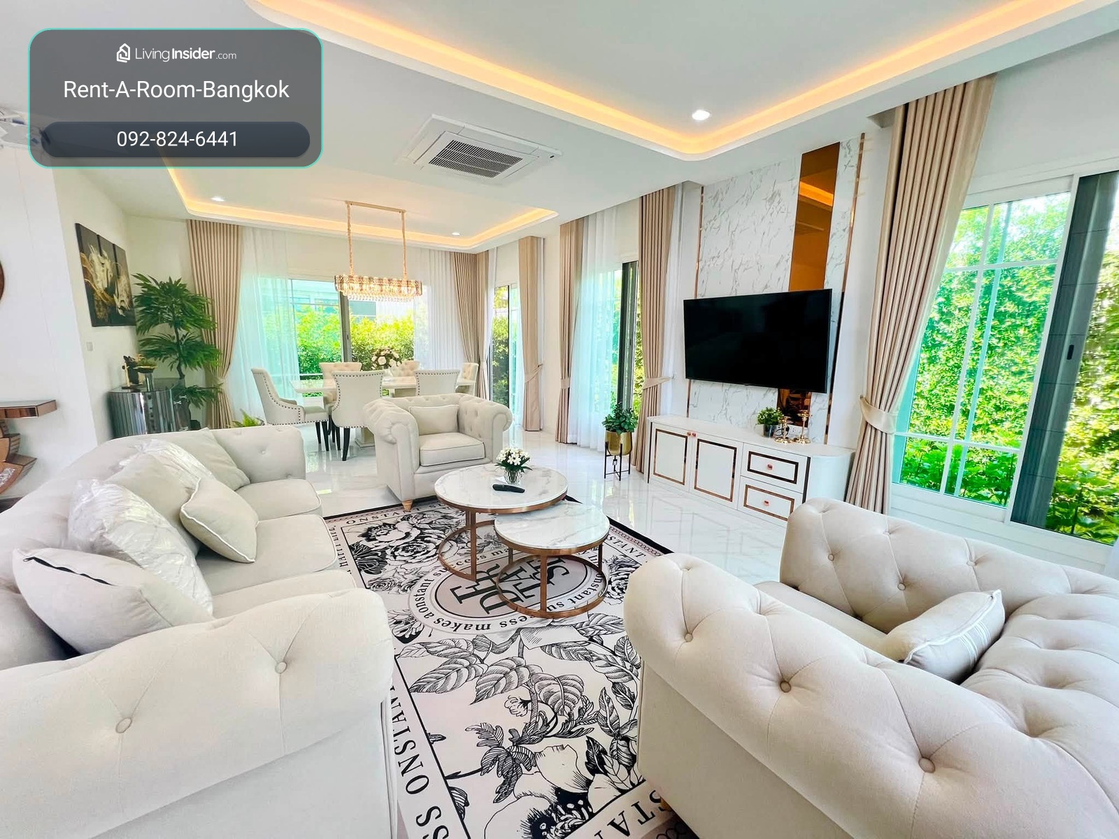 H260154 Grandio bangna km.5, 258 sqm house, 4 bed 5 bath, fully furnished – รูปที่ 3