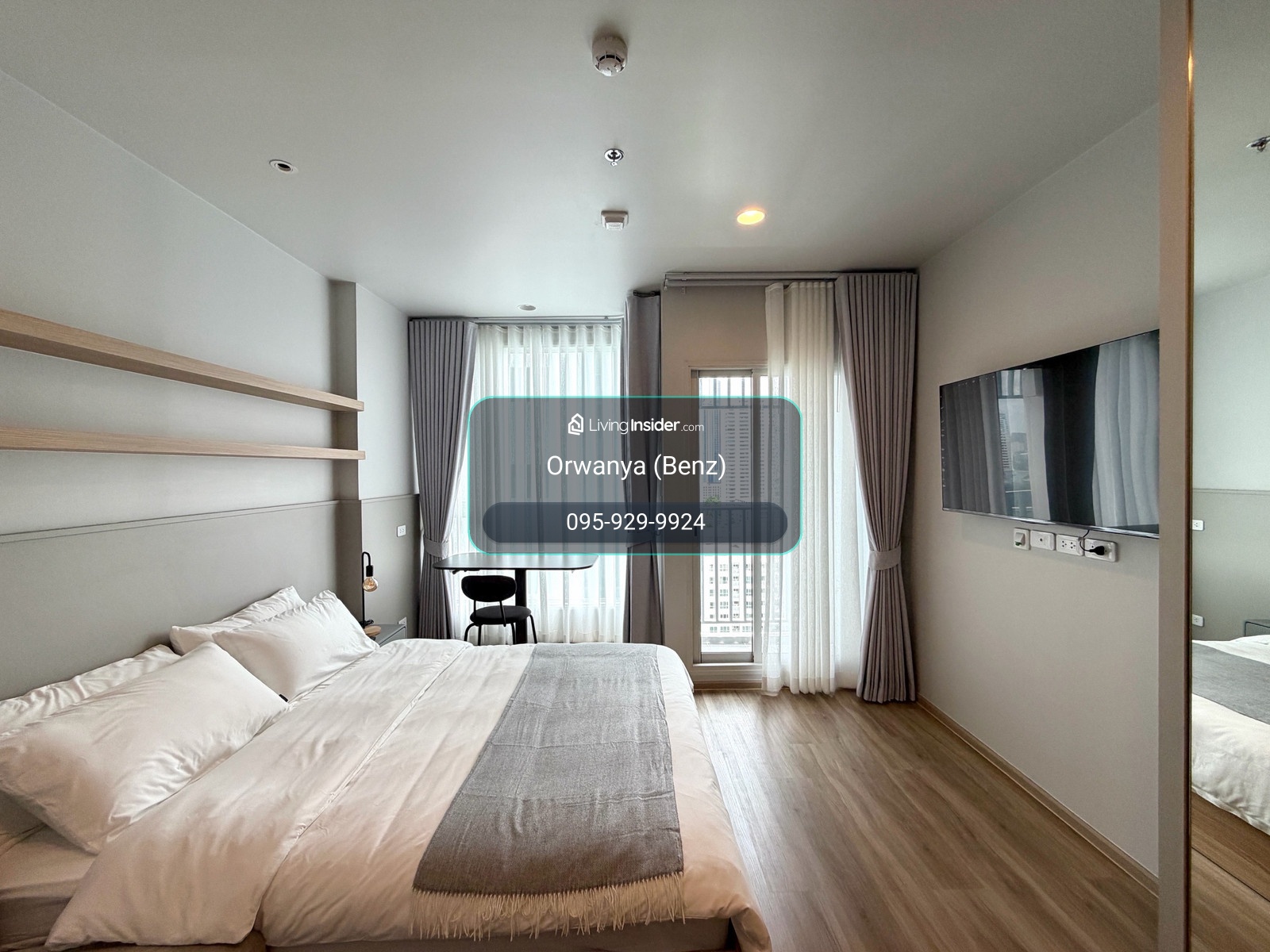 ✨ให้เช่า Culture Thonglor 1 🛌 1 🛁 26 ตร.ม. เพียง 22,000฿ ห้องใหม่ไม่เคยมีผู้เช่า 📲 095-9299924 (K.เบนซ์)  – รูปที่ 4