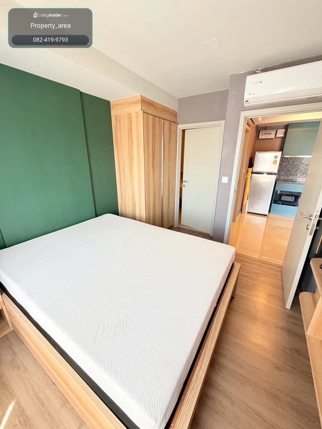 ให้เช่า  The base sukhumvit 50 ชั้น 6ขนาด 35 ตร.ม. onebed plus 1ห้องนอน 1 ห้องน้ำ ราคา 18,000 บาท onebed pluseใกล้บีทีเอส อ่อนนุช 🚝พร้อมอยู่ต่อรองได้ – รูปที่ 2
