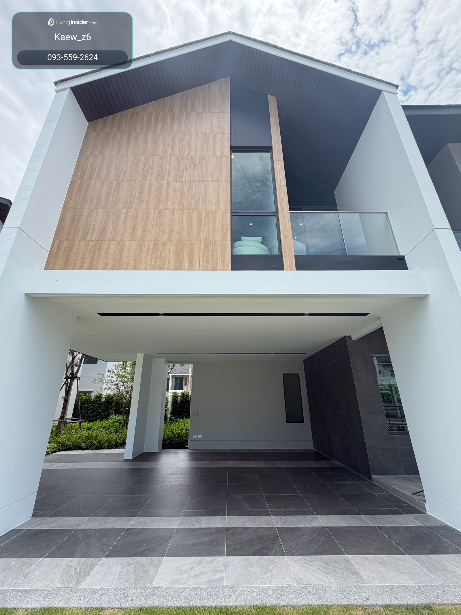 #Single house for sale, beautiful plot, Nirvana Element Bangna (Nirvana Element Bangna), Special Plot for those who are looking for a modern design single house. – รูปที่ 3