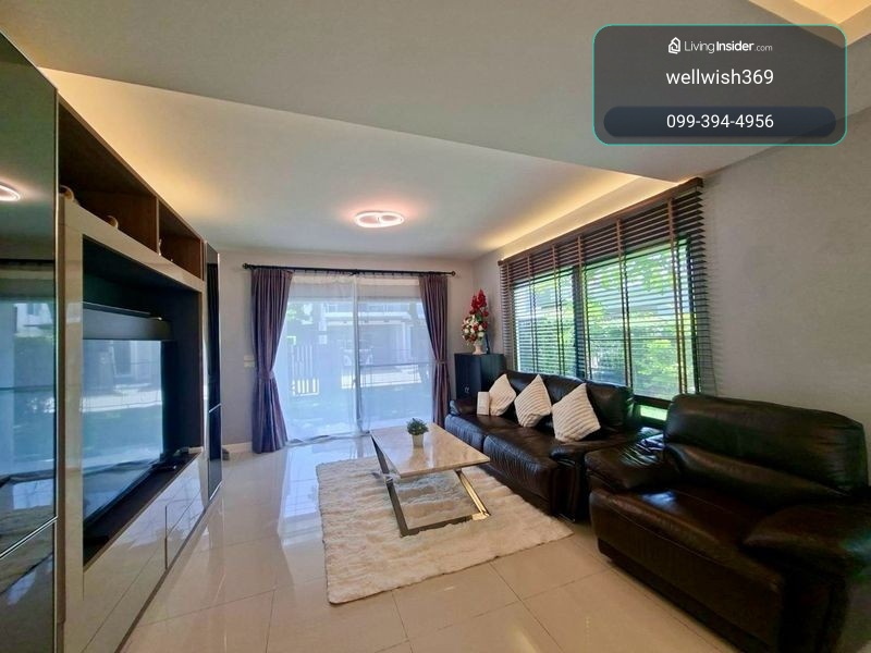 ให้เช่าบ้านเดี่ยวติดเมกะบางนา บ้านสวย พร้อมเข้าอยู่ Mantana Bangna Km.7 บ้านพื้นที่สนามหญ้ากว้าง ส่วนกลางอลังการ ถนนกว้าง ทะเลสาบ – รูปที่ 2