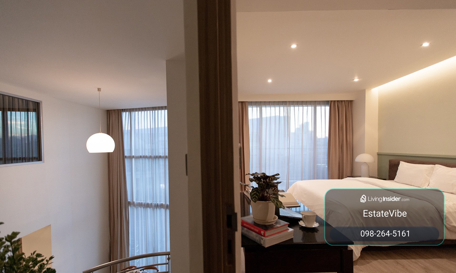 🐱🐶For Rent ✨Pet-friendly Apartment in Sukhumvit 71✨ Duplex 2 beds, 3 baths, size 208 sqm, Near BTS , Tel.0982645161 – รูปที่ 4