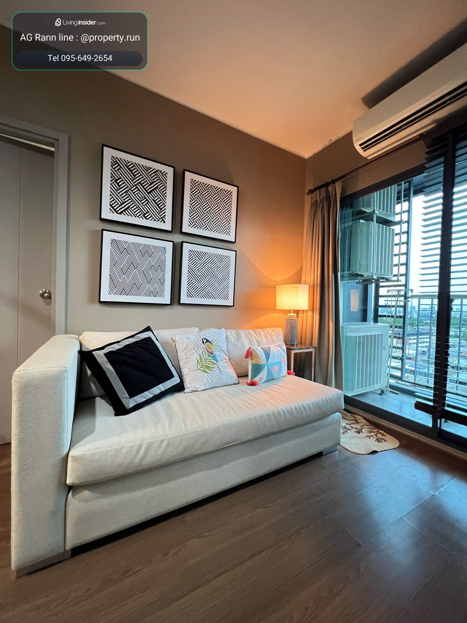 For rent 2 Bed ติด BTS สุขุมวิท   30,000 Baht/Month    IDEO สุขุมวิท 93“ 30 เมตร to BTS บางจาก 📍ด้านล่างมีสตาบัค   – รูปที่ 2