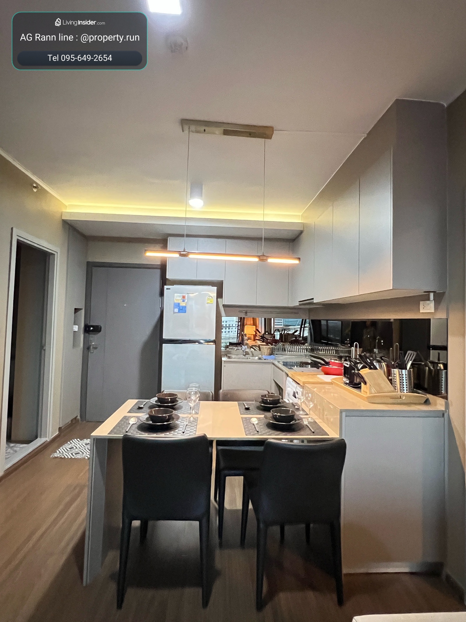 For rent 2 Bed ติด BTS สุขุมวิท   30,000 Baht/Month    IDEO สุขุมวิท 93“ 30 เมตร to BTS บางจาก 📍ด้านล่างมีสตาบัค   – รูปที่ 4