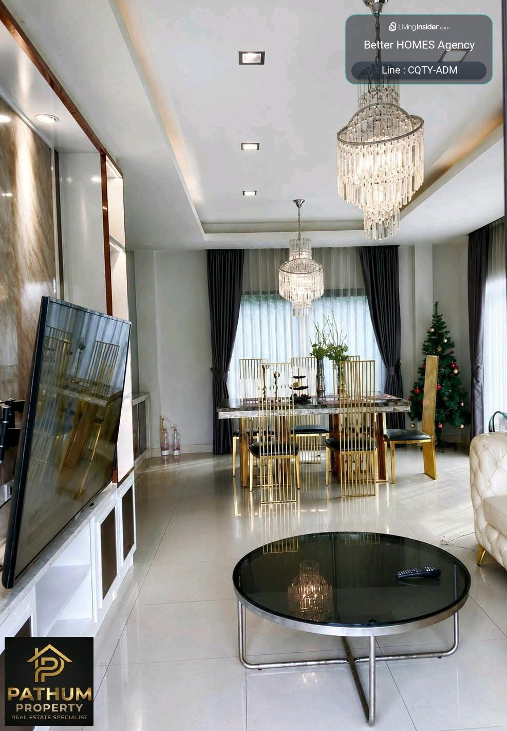 🎖บ้านเช่า🎖𝐋𝐔𝐗𝐔𝐑𝐘 𝐇𝐎𝐔𝐒𝐄 𝐅𝐎𝐑 𝐑𝐄𝐍𝐓 [รามอินทรา▪︎4นอน 3น้ำ] บ้านเดี่ยว หลังมุม ใกล้ รร.นานาชาติเลิศหล้า, แฟชั่นไอส์แลนด์ – รูปที่ 2