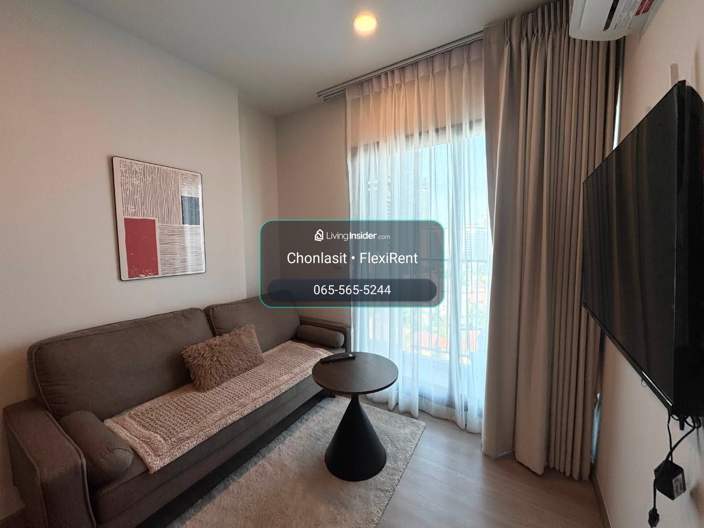 🌿 Aspire Sukhumvit–Rama 4 | 700 ม. ถึง BTS พระโขนง | วิวเมือง ✨ – รูปที่ 4
