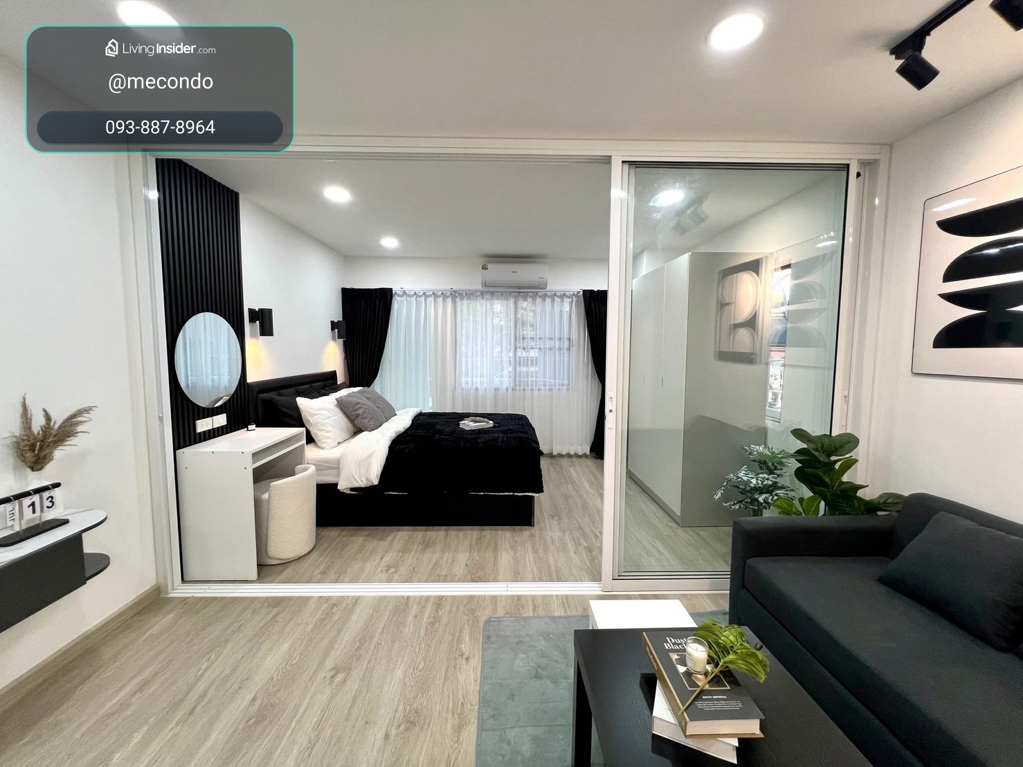 ME2500456 ขายคอนโด ห้องสวย Ratchada Prestige ลาดพร้าว 48 ห้องมุม ใกล้ MRT สุทธิสาร – รูปที่ 3