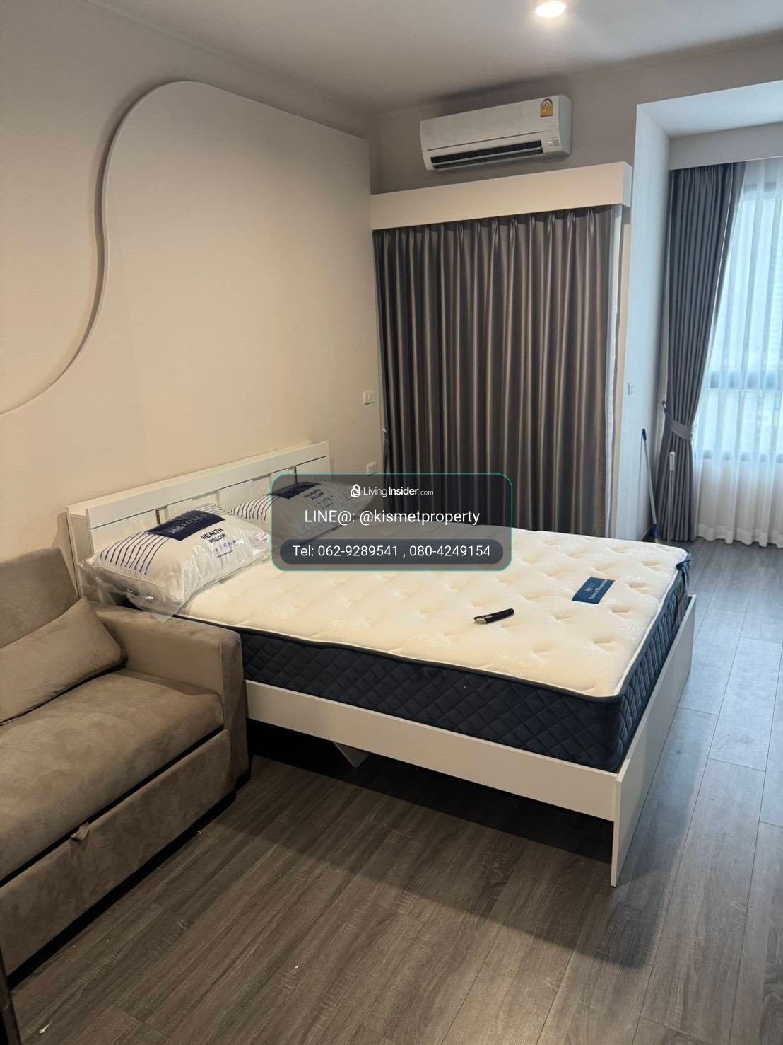 For Rent Ideo sukhumvit rama 4  Studio size 30 sq.m. F/F – รูปที่ 2