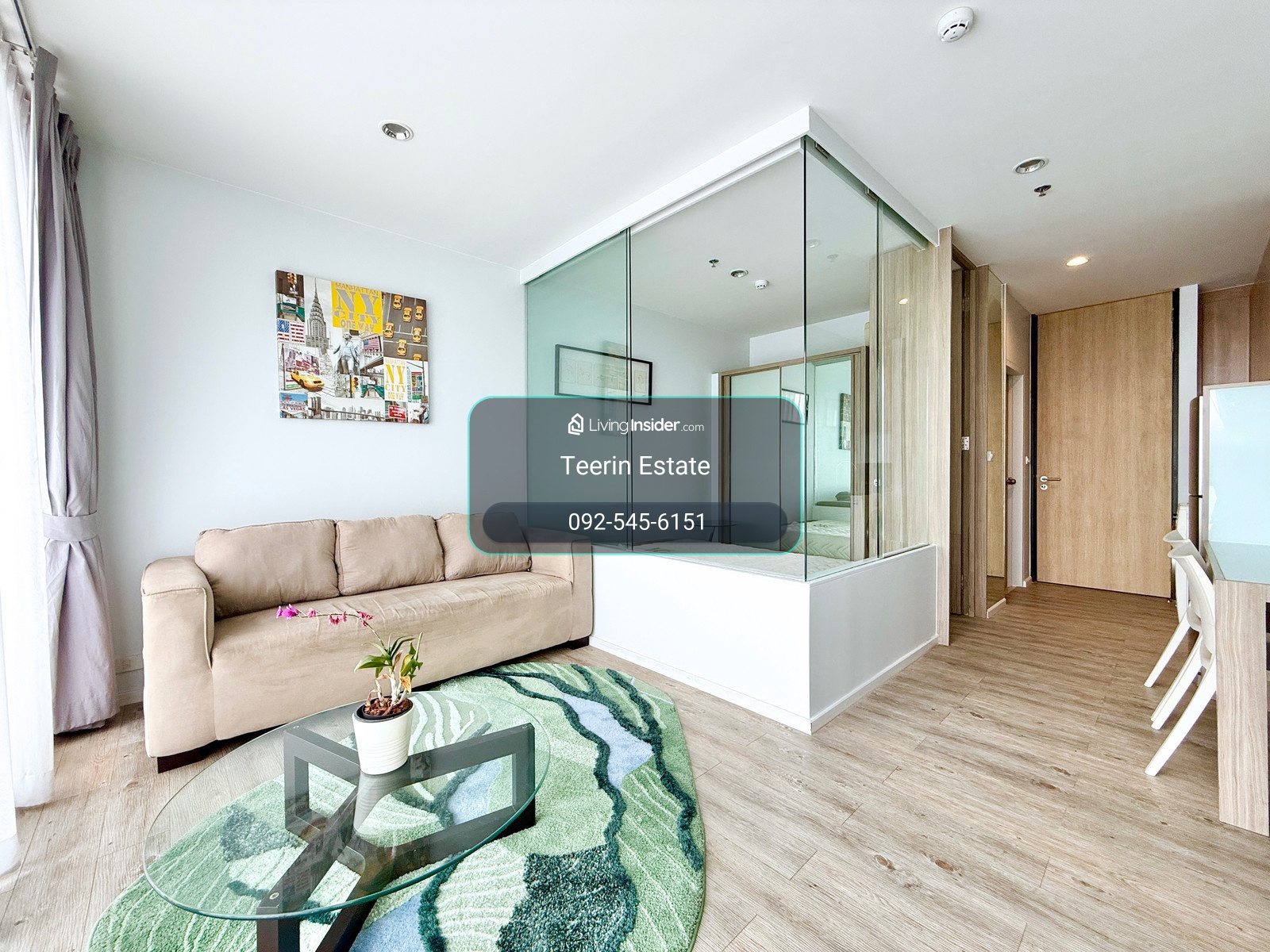 🚀 The issara ลาดพร้าว - 34ตรม. รีโนเวทใหม่ สตู ชั้นสูง วิวสวย 092-545-6151 (ทีม) – รูปที่ 3
