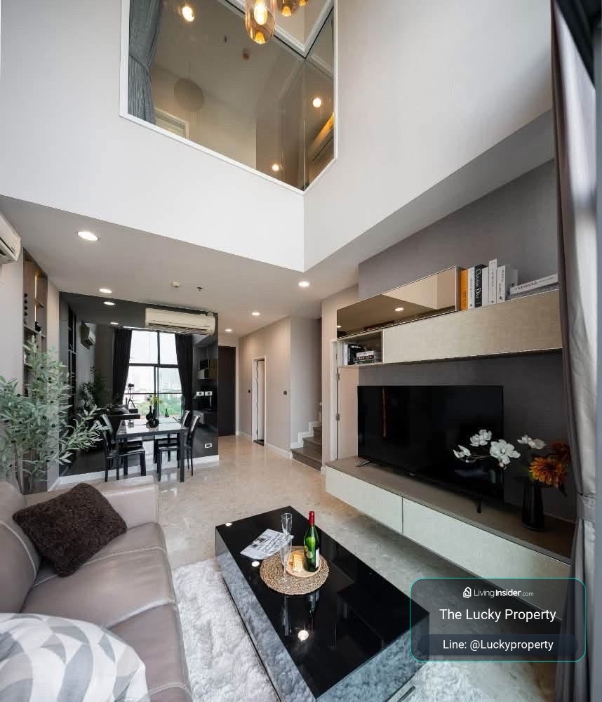 LHC-0542 ให้เช่า The Crest Sukhumvit 34  🛌 2นอน ✨ Duplex 98 ตร.ม. 🚇ใกล้ BTS ทองหล่อ  – รูปที่ 2