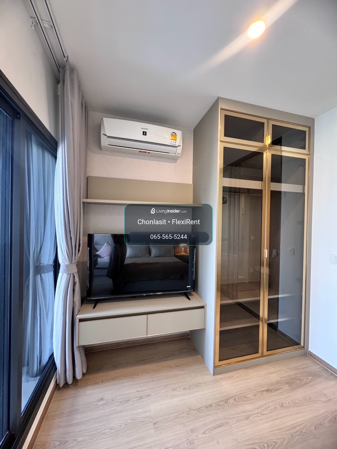✨ New room, never occupied | 21st floor | 23,000 baht/month ✨ 🏙️ Life Rama 4 – Asoke | Studio 27 sq m. | Ready to move in – รูปที่ 3