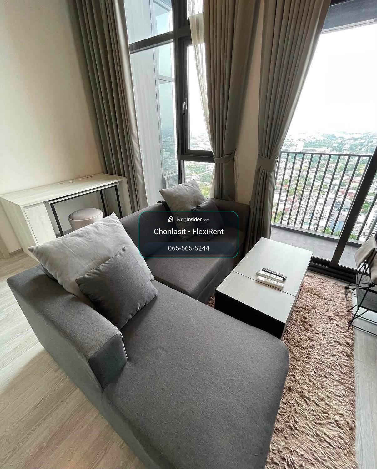 ✨ ปล่อยเช่า The Line Sukhumvit 101 | ห้องมุม ชั้น 30 วิวสวย ✨ – รูปที่ 2
