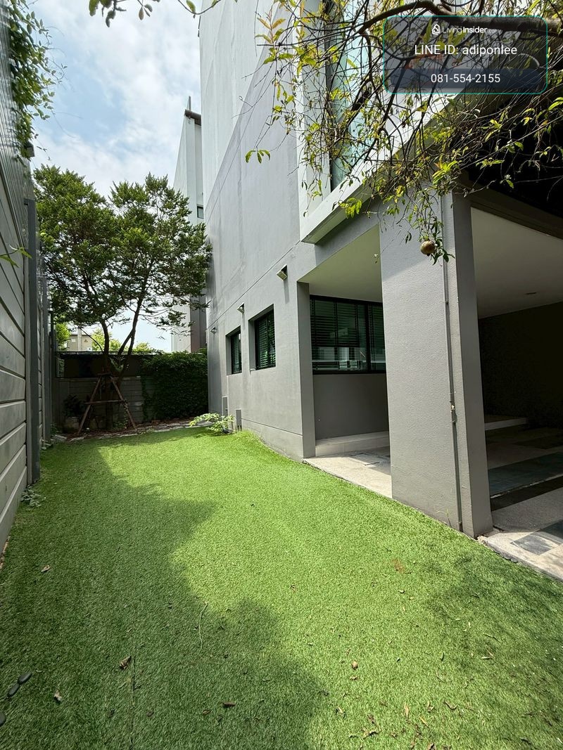 Luxury townhome for sale, Nirvana Define Srinakarin-Rama9, corner house, has space on the side. – รูปที่ 2