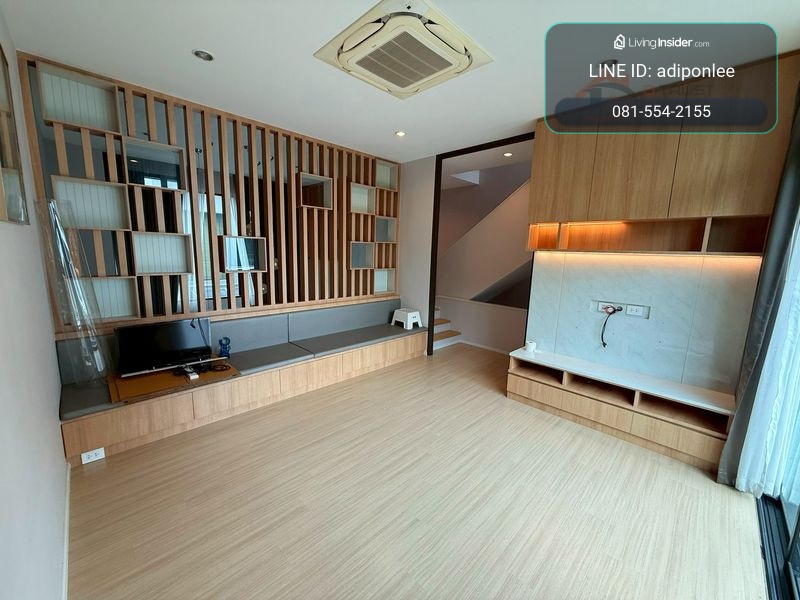 Luxury townhome for sale, Nirvana Define Srinakarin-Rama9, corner house, has space on the side. – รูปที่ 4