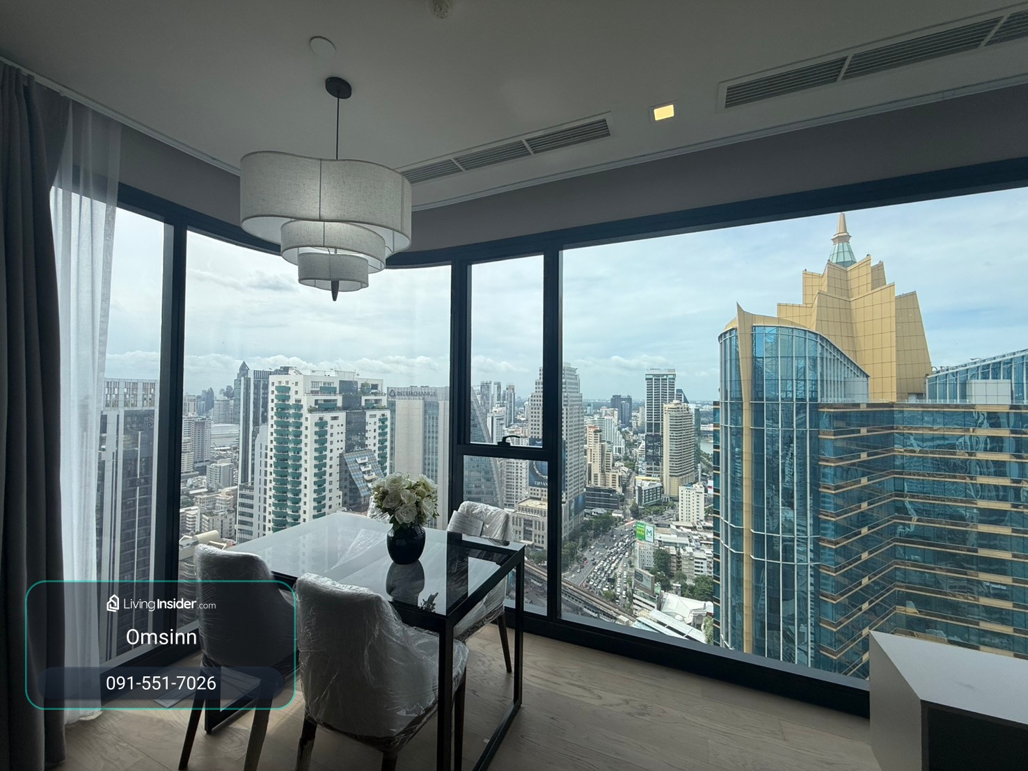 🔥 High-Floor 2BR in the Heart of Asoke – รูปที่ 3