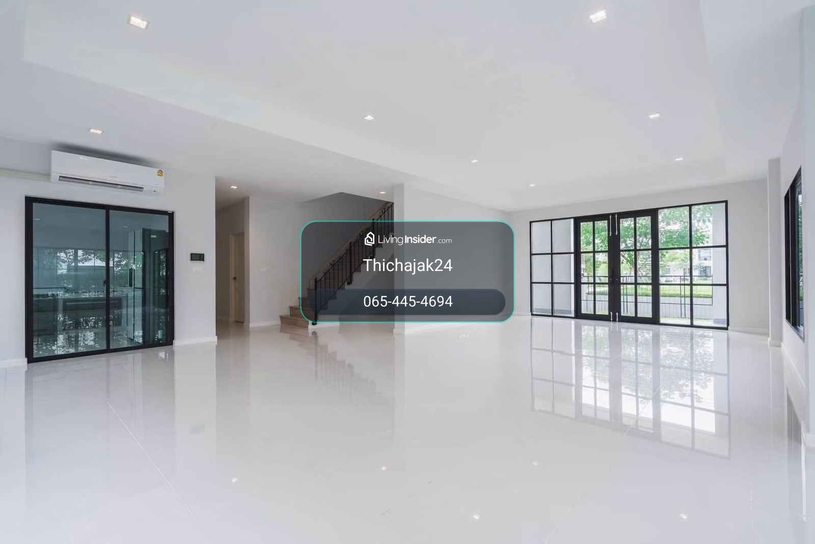 New house for sale, never lived in, Laddarom, Phutthamonthon Sai 3, plot in front of the garden, next to the clubhouse, 107.7 sq m, 15.9 million, ready to transfer. – รูปที่ 4