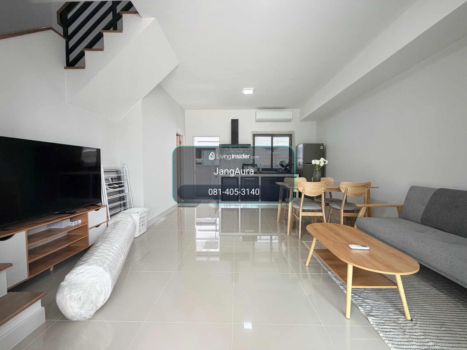 ให้เช่า ทาวน์โฮม 2 ชั้น Pleno สุขุมวิท-บางนา 2 เฟอร์นิเจอร์ พร้อมเข้าอยู่ – รูปที่ 2