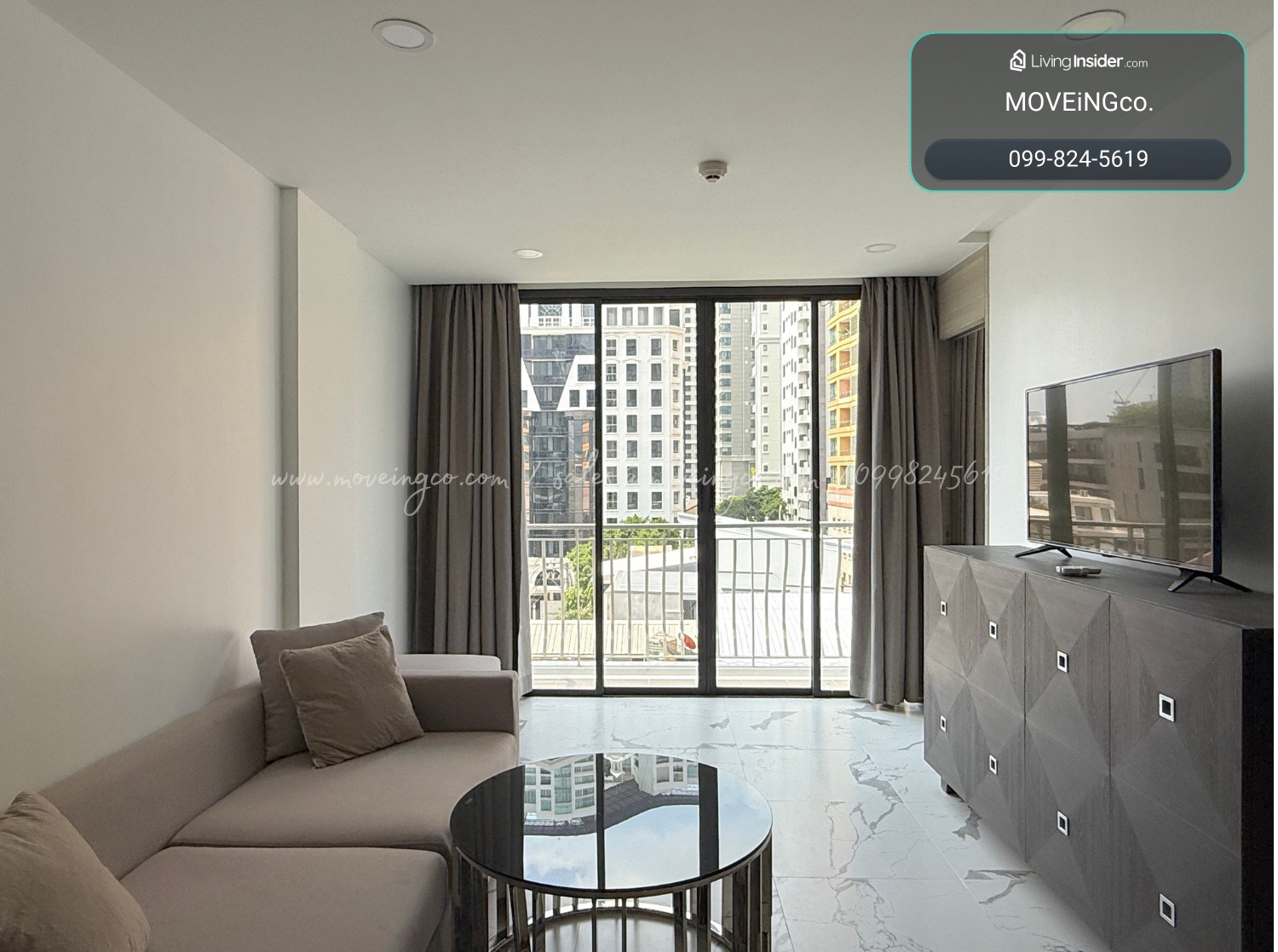 คอนโด 1 ห้องนอน ใจกลางหลังสวน ใกล้รถไฟฟ้า – รูปที่ 2