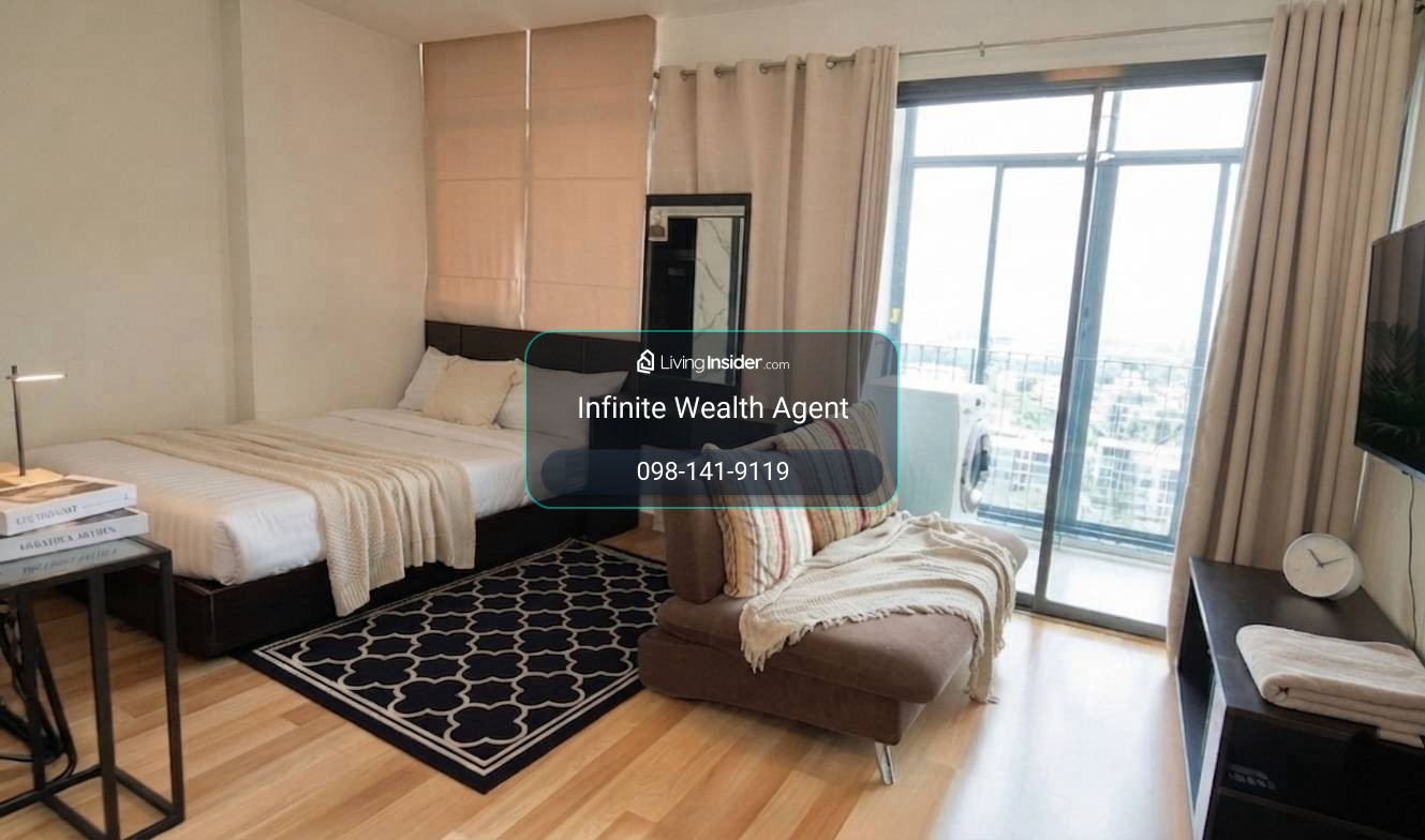 ✨ ห้องฟีลอบอุ่นแสงดีย์ วิวสวย 🛋️ Ideo Blucove Sukhumvit • Studio 27ตรม. • 12,000/ด. | โดยเซลล์ประจำโครงการ | 📲 จองได้แล้ววันนี้ – รูปที่ 3