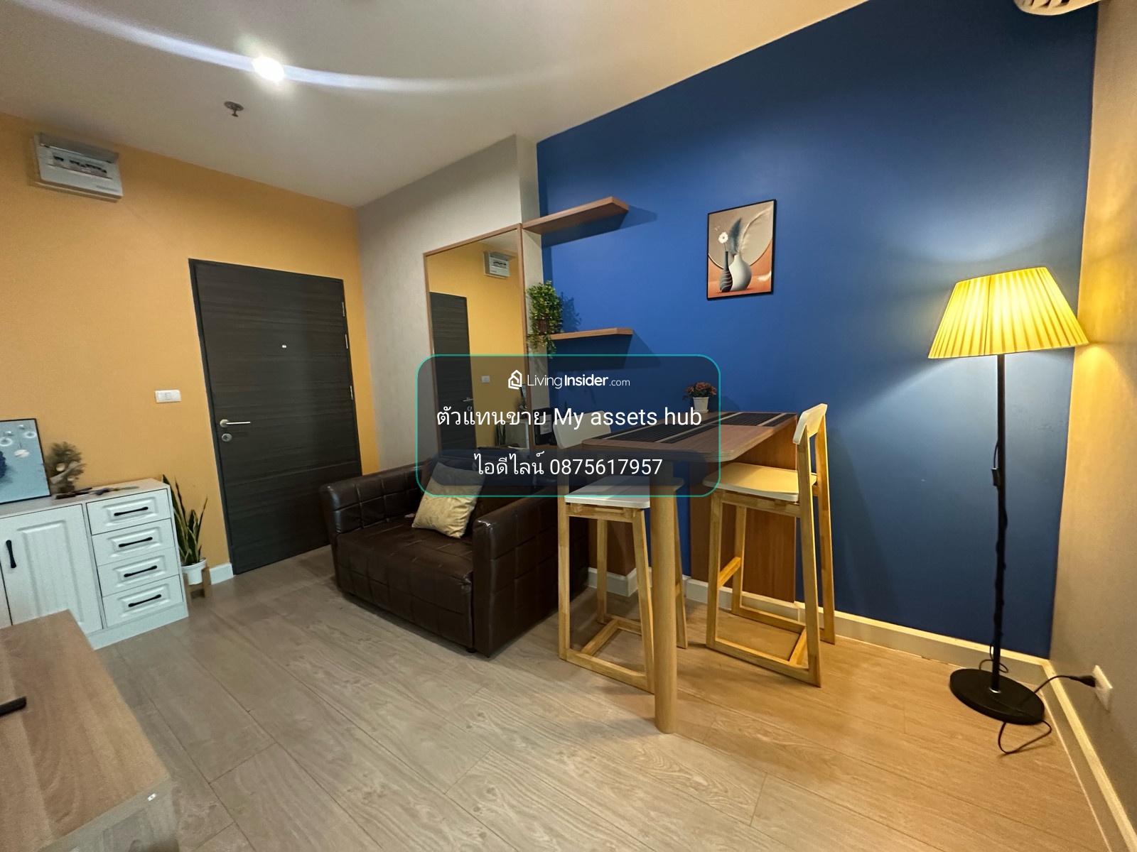 ให้เช่าคอนโด Metro Sky ประชาชื่น ชั้น 5  ตึก  A ขนาด 29 ตร.ม   พร้อมเข้าพัก  – รูปที่ 3