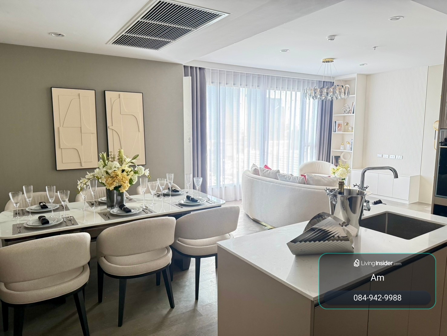 Coco parc: 3bed 3bath 102sqm. 120,000/mth Benjakiti view Am: 0656199198 – รูปที่ 2