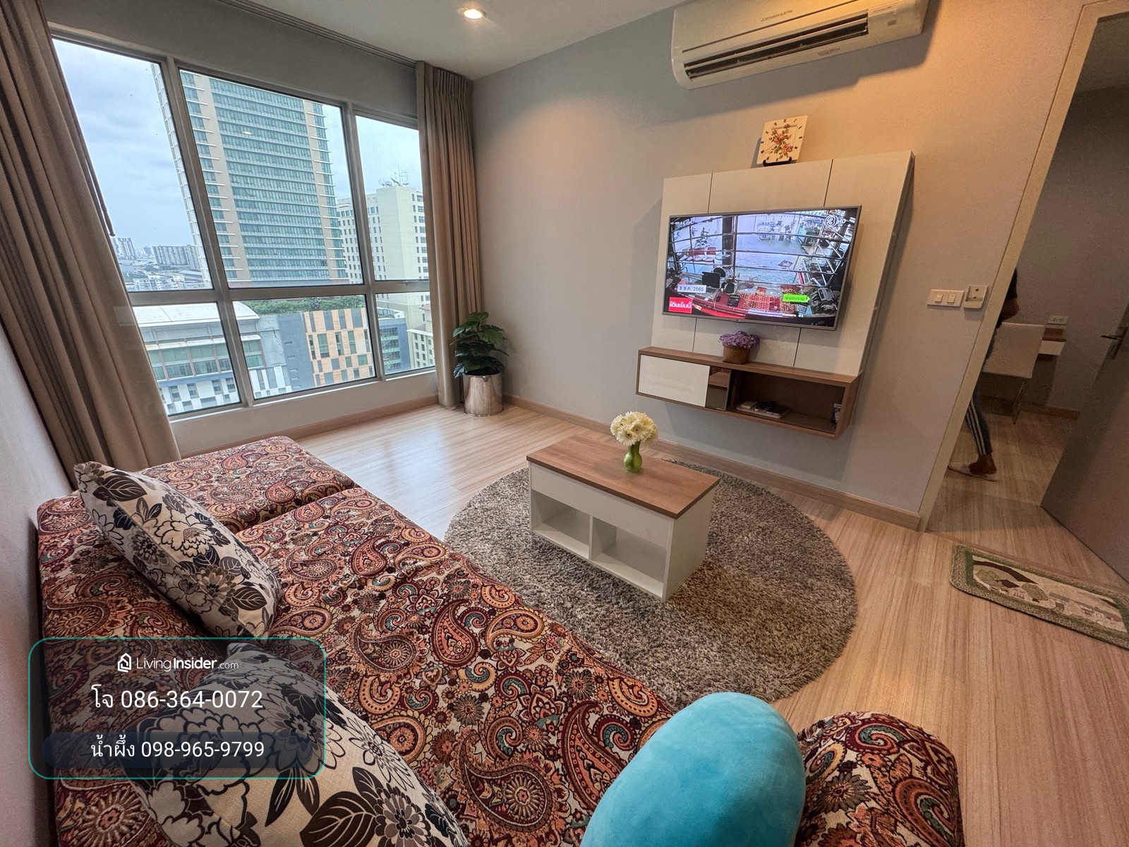 ให้เช่า The Hotel Serviced Condo รัตนาธิเบศร์ ✨ ห้องสวย พร้อมเข้าอยู่ ทำเลดี ติด MRT บางกระสอ ✨ – รูปที่ 3