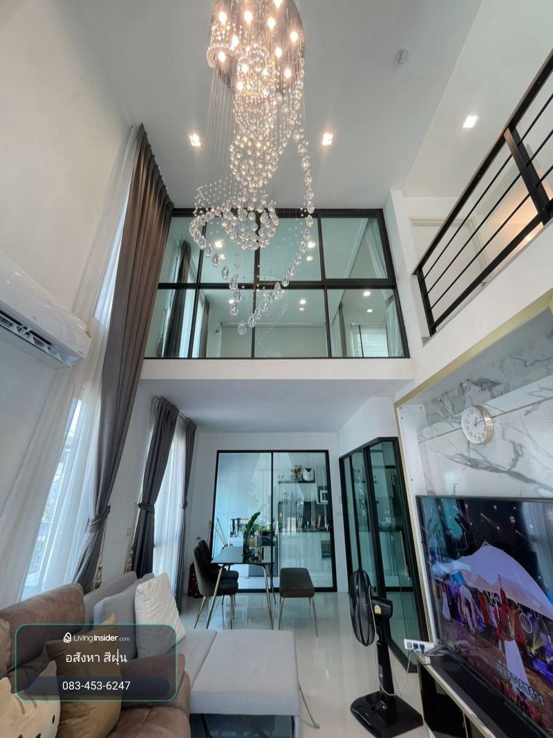 ทาวน์โฮม ม.พฤกษาวิลล์ พหลโยธิน – รามอินทรา หลังริม ขนาด 30.5 ตารางวา 3 ห้องนอน แต่งเต็ม พร้อมอยู่ แขวงท่าแร้ง เขตบางเขน กรุงเทพมหานคร – รูปที่ 4