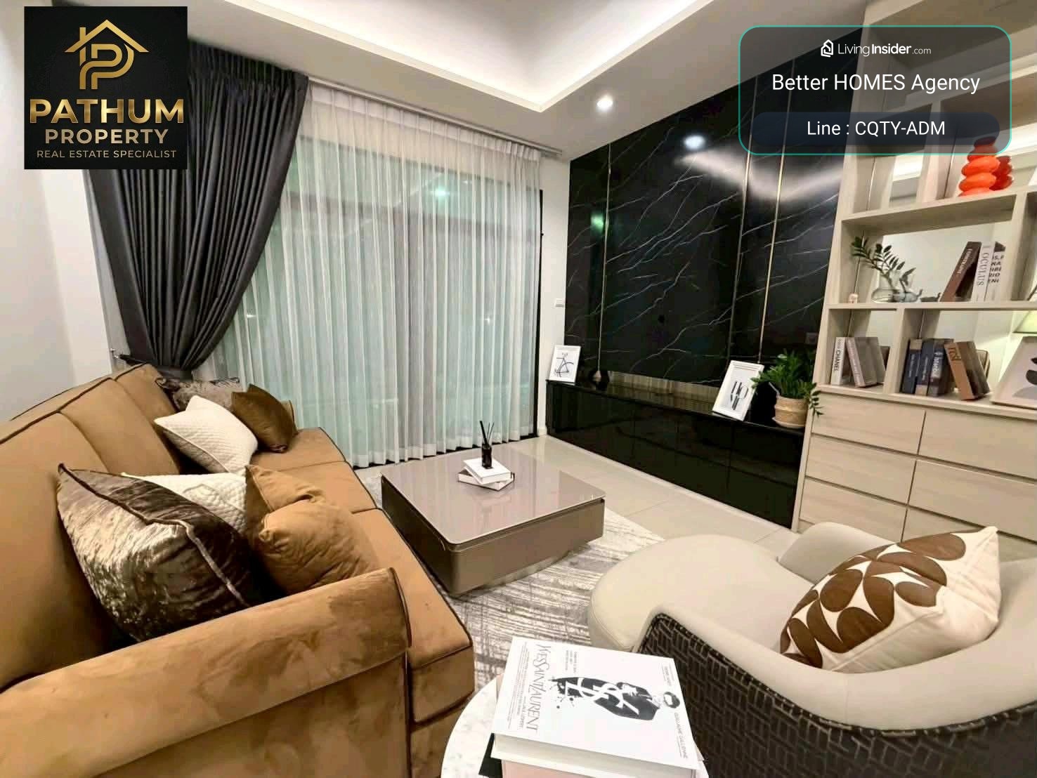 🎖บ้านเช่า🎖𝐋𝐔𝐗𝐔𝐑𝐘 𝐇𝐎𝐔𝐒𝐄 𝐅𝐎𝐑 𝐑𝐄𝐍𝐓 บ้านเดี่ยว ราชพฤกษ์ พร้อมเฟอร์ แบบ 4 นอน – รูปที่ 2