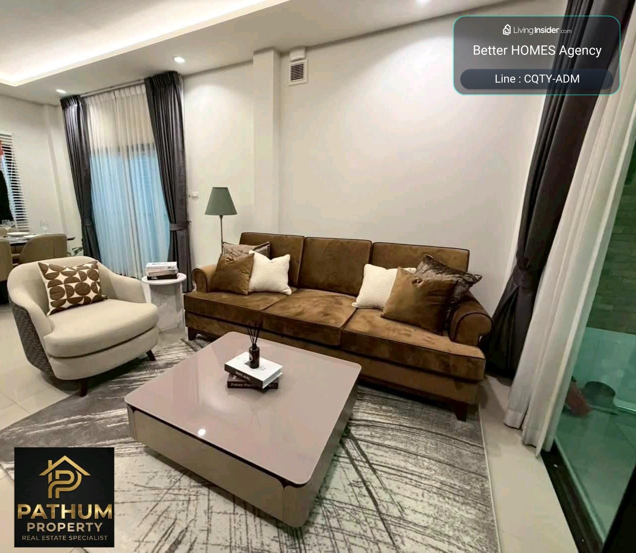 🎖บ้านเช่า🎖𝐋𝐔𝐗𝐔𝐑𝐘 𝐇𝐎𝐔𝐒𝐄 𝐅𝐎𝐑 𝐑𝐄𝐍𝐓 บ้านเดี่ยว ราชพฤกษ์ พร้อมเฟอร์ แบบ 4 นอน – รูปที่ 4