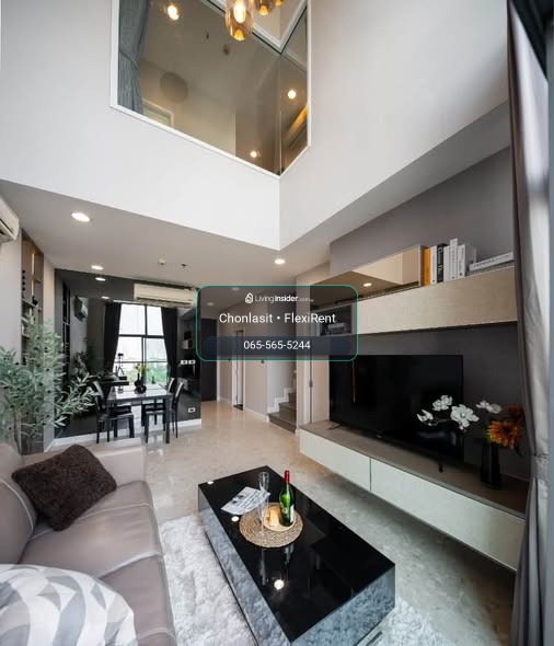 🏙️ The Crest Sukhumvit 34 | Duplex 2 ชั้น ใกล้ BTS ทองหล่อ 200 ม. – รูปที่ 2