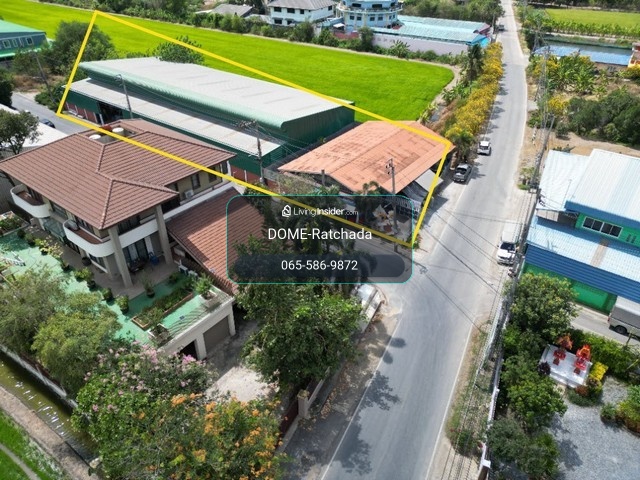 ขายโกดัง (คลังสินค้า)+สำนักงาน และบ้านพัก ต.ลำโพ อ.บางบัวทอง จ.นนทบุรี, ราคา 9.5 ล้านบาท (บนพื้นที่ 1 ไร่) – รูปที่ 3
