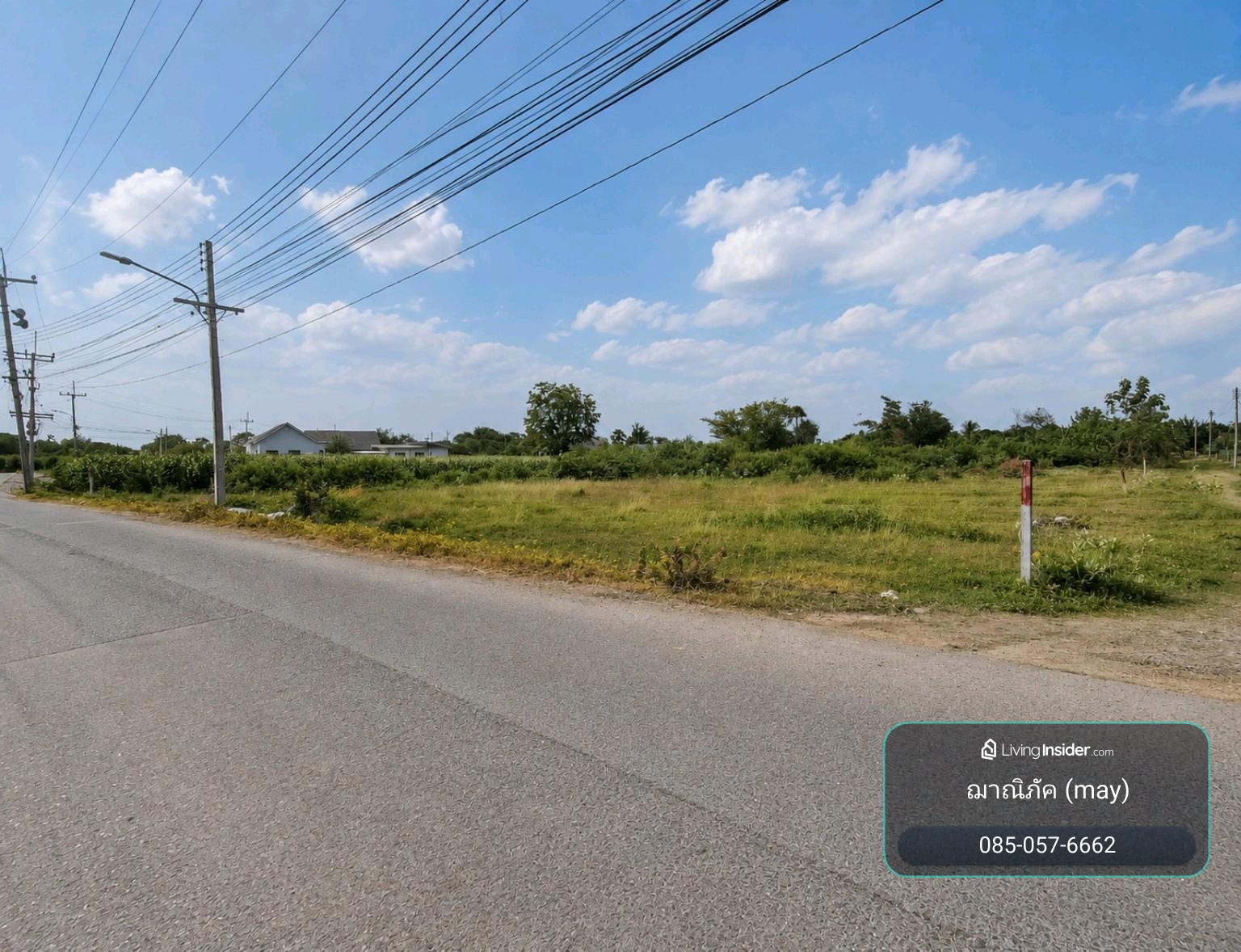 ขายที่ดินเปล่า ‼️​ทำเลดี ใกล้ชุมชน–ตลาด | ต.วังน้ำเขียวกำแพงแสน นครปฐม 📐 เนื้อที่ 1 ไร่ 115.4 ตร.ว. 💰 ขายยกแปลง 3,350,000 บาท​ 📲โทร:085-057-6662​(เมย์)​ – รูปที่ 4