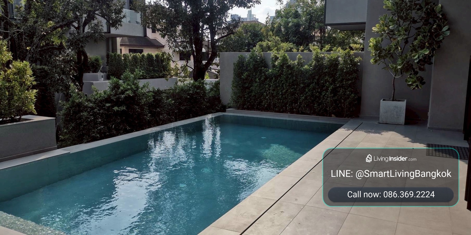 Luxury Townhome for Rent in Ekkamai with Private Pool and Lift Near BTS Ekkamai  – รูปที่ 2